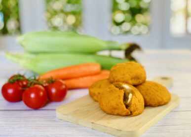 Wellbeing Food Co - Tomato and Herb Damper - Childcare Catering - Healthy Kids Meal