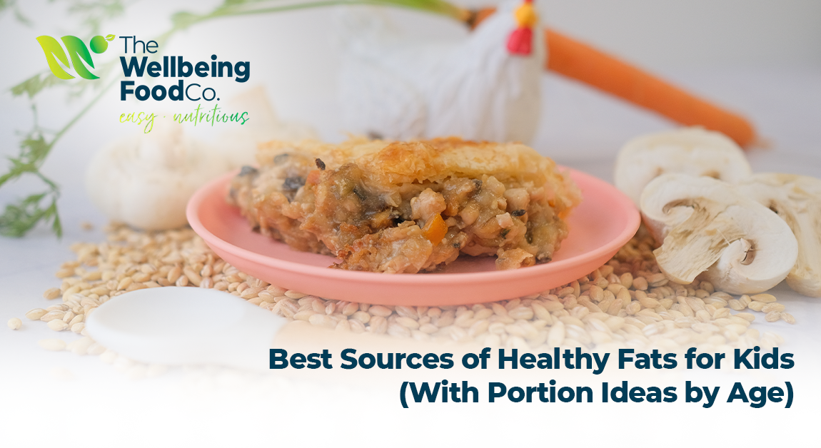 Grilled salmon fillet with lemon and herbs representing a source of omega‑3 healthy fats.