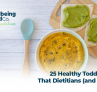 healthy toddler snacks dietitians recommend